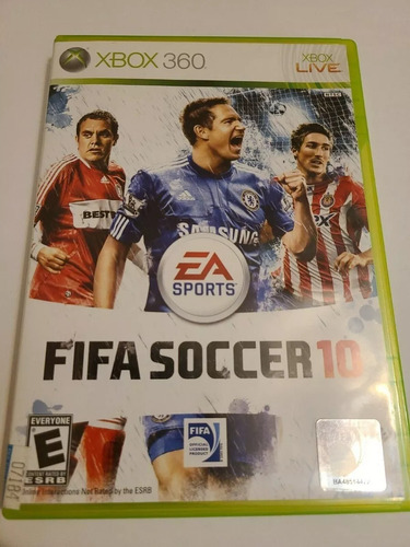 Fifa Soccer 10 Para Xbox 360 Solo Caja Y Manual