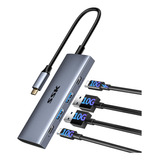 Ssk Usb C 10gbps Hub, Adaptador Multipuerto Usb Tipo C 4 En 