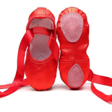 Zapatos De Punta De Vendaje Para Niña Zapatillas De Ballet