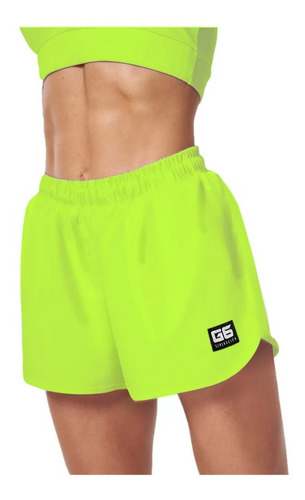 Shorts Deportivo Mujer De Running Atletismo Gimnasio G6