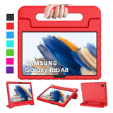 Funda Para Samsung Galaxy Tab A8 10.5 Sm-x200 X205 X207 Roja