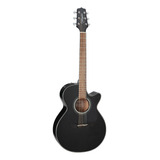 Guitarra Electroacústica Gf30ce Blk Takamine Color Black Orientación De La Mano Diestro