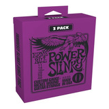 Pack Encordado Guitarra Ernie Ball X3 Slinky Varios Calibres