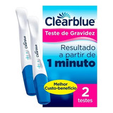 Teste Gravidez Clearblue Plus 2 Unidades Detecção Rapida