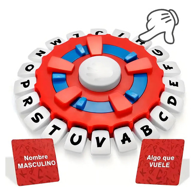 Juego Basta En Español, Juego De Mesa Familiares, Español Divertido Juego De Palabras Electrónico Para Niños Y Adultos | MercadoLibre