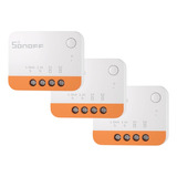 Sonoff Zbmini-l2 R4 Interruptor Zigbee 3.0 S/neutro (3 Un)