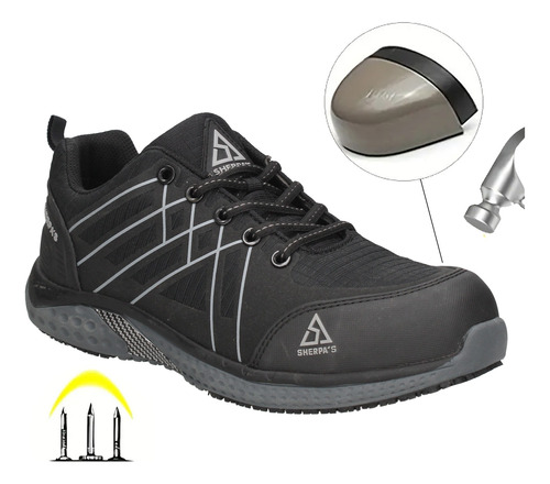 Zapatos De Seguridad Sherpa´s 431n Impermeable