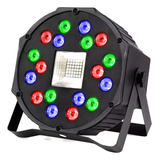 Cañon De Leds Rgb Multicolor Luz Blanca Audioritmico Dmx512