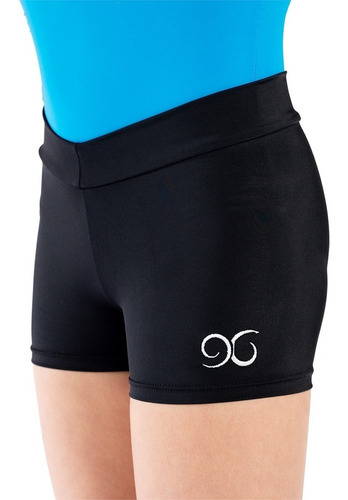 Short Deportivo Gimnasia Licra, Gilling Activewear, Negro