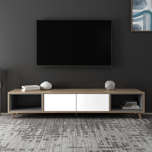 Mueble Para Televisión Estilo Nórdico Minimalista