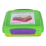 Sistema Caja De Sandwich De Almuerzo De 15.2 Oz / 15.2 Fl Oz