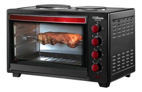 Horno Electrico Liliana Megacook 2 Anafes 60 Litros Ao960 