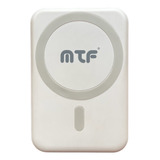 Power Bank Compatible Con Magsafe Para iPhone Blanca Mtf
