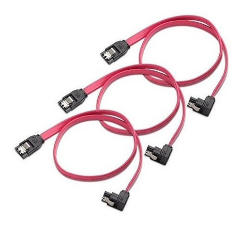 Paquete De 3 Cable Sata Iii 6.0 Gbps