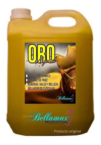 Bidon Oro Liquido Capilar Profesional - 5 Litros