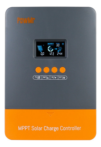 Powmr 60a 100% Mppt Controlador De Carga Solar 12-48v