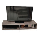 Mueble Mesa Para Tv Flotante 80 Cm Melamina