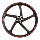 Rin Delantero Italika 125z Negro Rojo 1.4x17 Stk