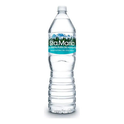 Agua De Manantial Sta. María 10 Botellas De 1.5 Litros C\u002Fu | MercadoLibre