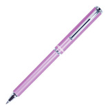 Bolígrafo Deslizable Pluma Mini Slide Pen Punto Medio Zebra. Color De La Tinta Negro Color Del Exterior Rosa