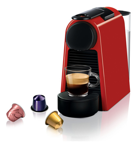 Cafetera Nespresso Essenza Mini Roja