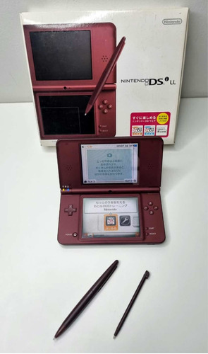 Nintendo Dsi Ll Xl Japonês Na Caixa Conforme Fotos