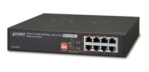 8-port 10/100/1000mbps With 4-port Poe Ethernet Switch