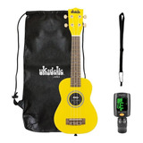 Pack Ukelele Soprano Kala Taxicab + Afinador + Correa