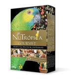 Nutrópica Papagaio Gourmet 600g Sementes Frutas P/ Papagaios