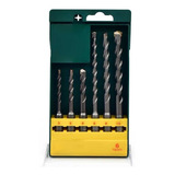 Set Kit Combo Mechas Sds Plus S2 X 6 Piezas Bosch Promoline