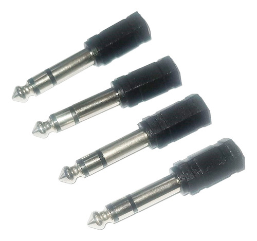 4 Adaptador De Audio Plug A Mini Plug Stereo