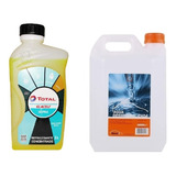 Refrigerante Total Supra Glacelf 1 Ltr +  Agua Destilada 5l