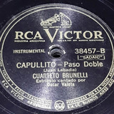 Pasta Cuarteto Brunelli Oscar Valeta  Rca Victor C321