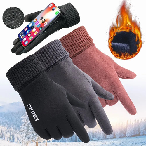 Guantes Deportivos Para Frio, Hombre\u002Fmujer Sport | MercadoLibre