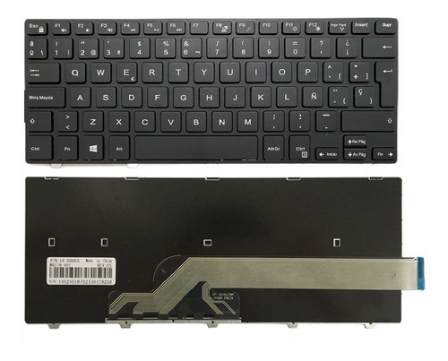 Teclado Dell Inspiron 14-3000 Series 3451 3452 3458 3459