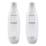 Botellas Sodastream Twinpack 1 Litro Pack X2 Color Blanco