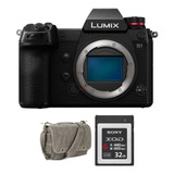 Panasonic Lumix Dc-s1 Mirrorless Digital Camara Body Con Acc