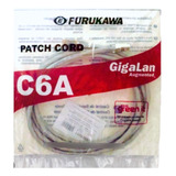 Patch Cord Furukawa Gigalan 35085011 Cat6a Blindado F/u 2.5m