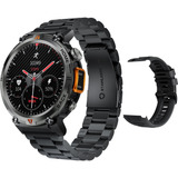 Hombre Reloj Militar Smart Watch Eigii Ke3 3atm Con Linterna