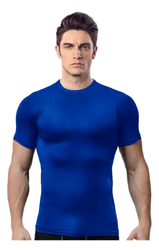 Camiseta Térmica Mang Curta Segunda Pele Extreme Proteção Uv