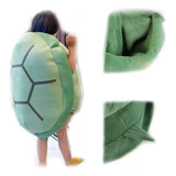 Caparazon Tortuga Peluche Almohada Concha Algodon 50cm