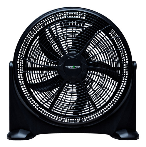 Ventilador De Piso Thermoflex 20 Pulgadas / Negro / Plástico Cantidad De Aspas 5 Diámetro 20   Frecuencia 60 Hz