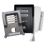 Kit Porteiro Interfone Lr580 Smart Com Protetor Metálico
