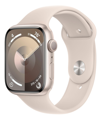 Apple Watch Series 9 Gps Starlight De 45mm Correa Deportiva