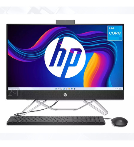 Todo En Uno Pc Aio Hp Intel Dual Core Mem Ram 8gb Ssd 240gb 