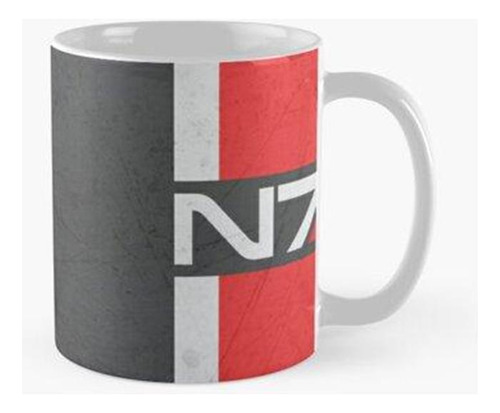 Taza Mass Effect N7 Special Forces Stripes Calidad Premium