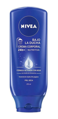 Nivea Bajo La Ducha Crema Corporal Nutritiva 250 Ml