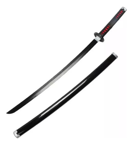 Katana Espada Bambu Madera Cosplay Tanjiro Demon Slayer