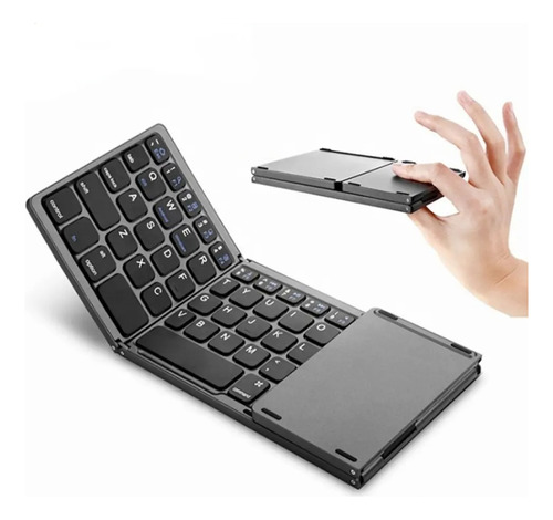 Teclado Inalámbrico Plegable Bluetooth Keyboard Super Slim