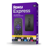 Roku Express 3930 Estándar Hdmi;dts Digital Surround;dolby Por Pass-through De Hdmi 32mb Negro Con 512mb De Memoria Ram